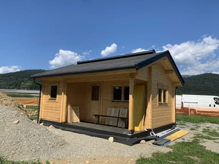 neu gebautes Blockhaus in Spittal an der Drau